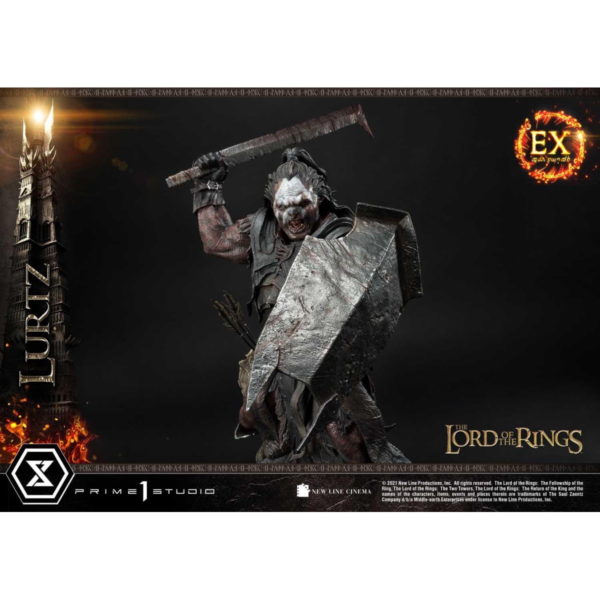 Prime 1 Studio - Lurtz Ex Version 1/4 - LOTR - Der Herr der Ringe