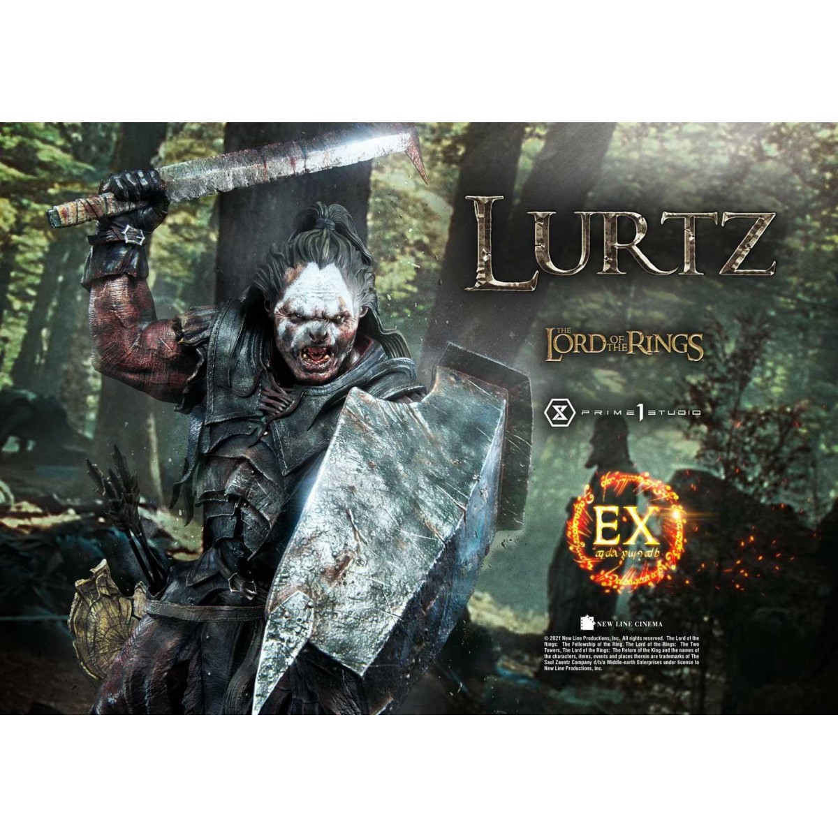 Prime 1 Studio - Lurtz Ex Version 1/4 - LOTR - Der Herr der Ringe