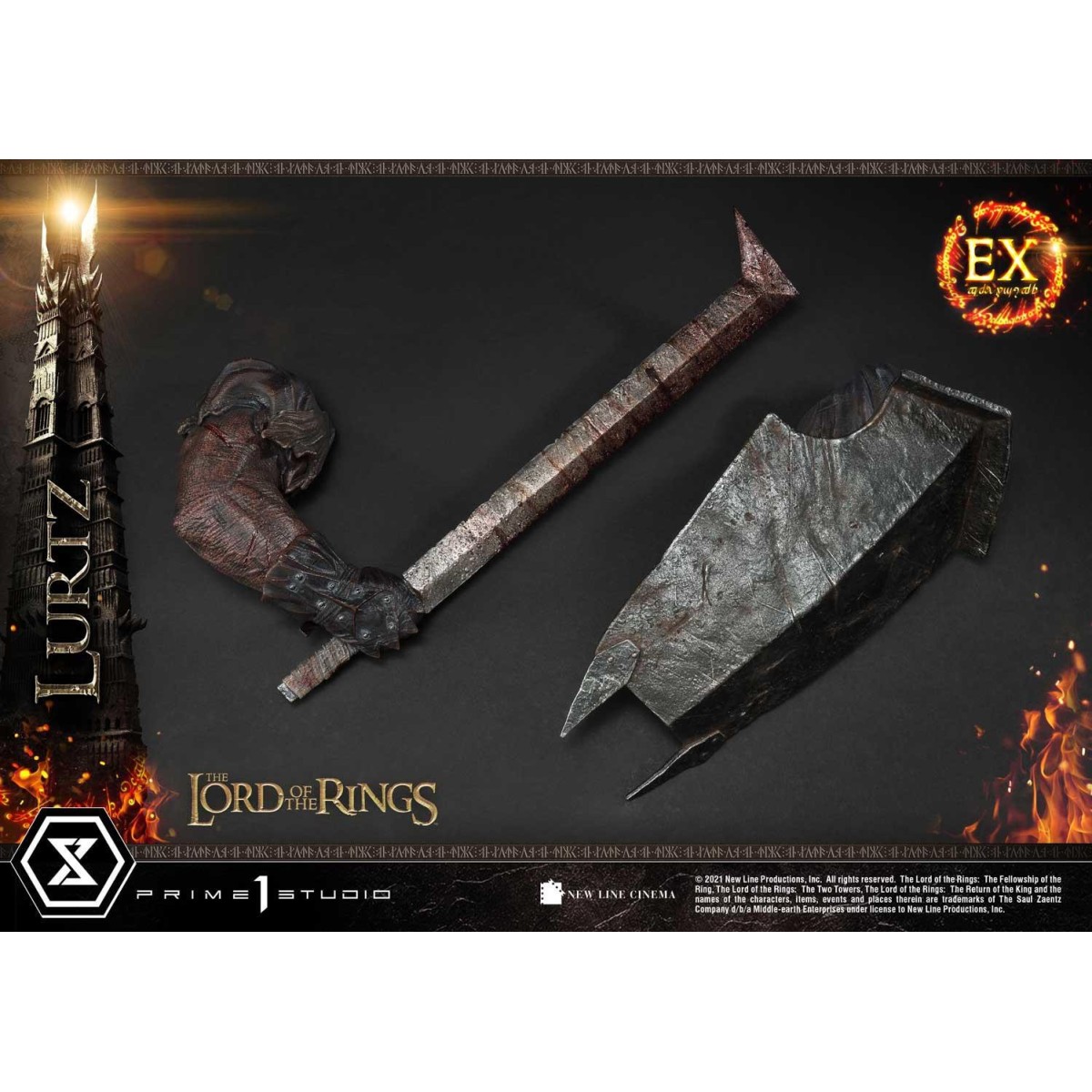 Prime 1 Studio - Lurtz Ex Version 1/4 - LOTR - Der Herr der Ringe