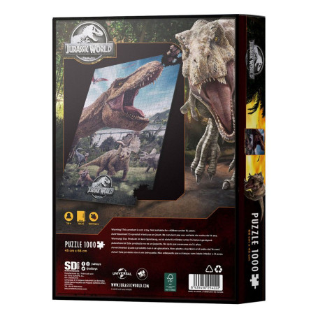 SD Toys - Jurassic World Puzzle - T-Rex 1000 Teile
