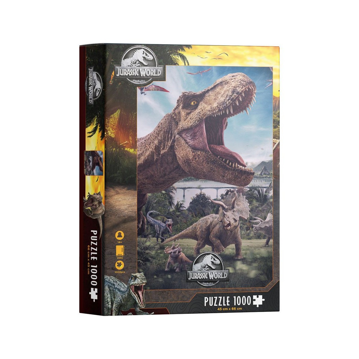 SD Toys - Jurassic World Puzzle - T-Rex 1000 Teile