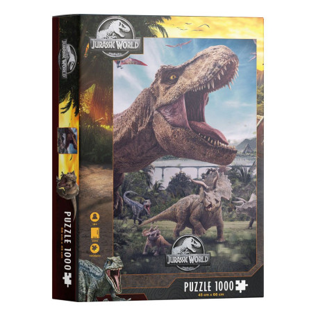 SD Toys - Jurassic World Puzzle - T-Rex 1000 Teile