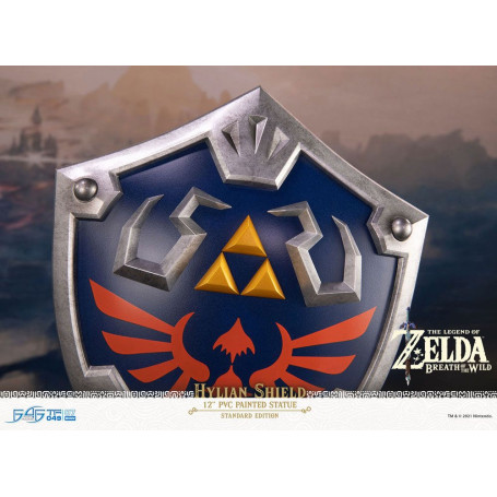 First 4 Figures - Zelda - Hylian Shield Standard Edition - Breath of the Wild PVC-Statue