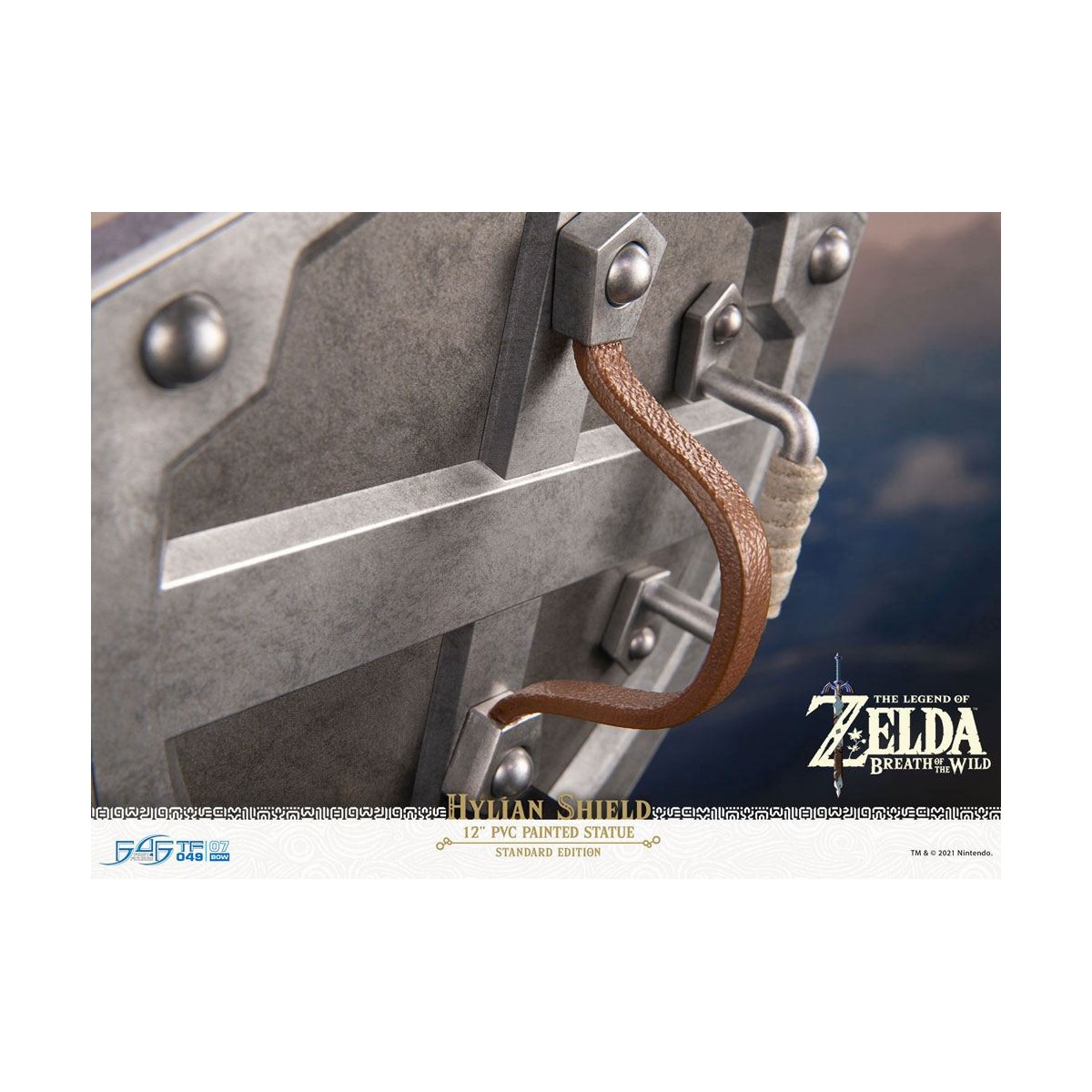 First 4 Figures - Zelda - Hylian Shield Standard Edition - Breath of the Wild PVC-Statue