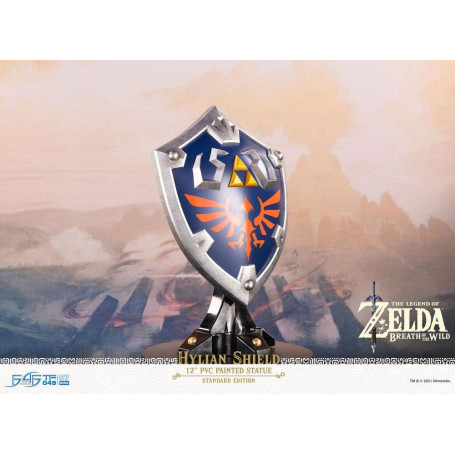First 4 Figures - Zelda - Hylian Shield Standard Edition - Breath of the Wild PVC-Statue