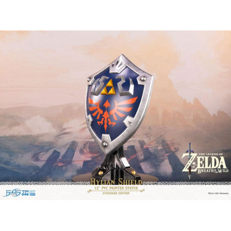 First 4 Figures - Zelda - Hylian Shield Standard Edition - Breath of the Wild PVC-Statue