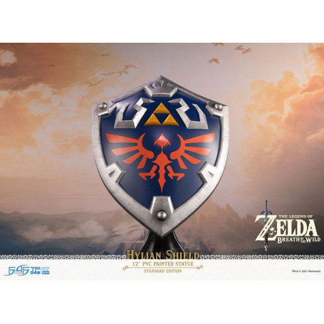 First 4 Figures - Zelda - Hylian Shield Standard Edition - Breath of the Wild PVC-Statue