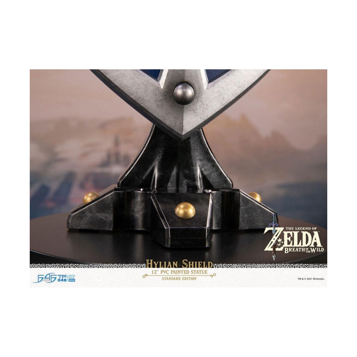 First 4 Figures - Zelda - Hylian Shield Standard Edition - Breath of the Wild PVC-Statue