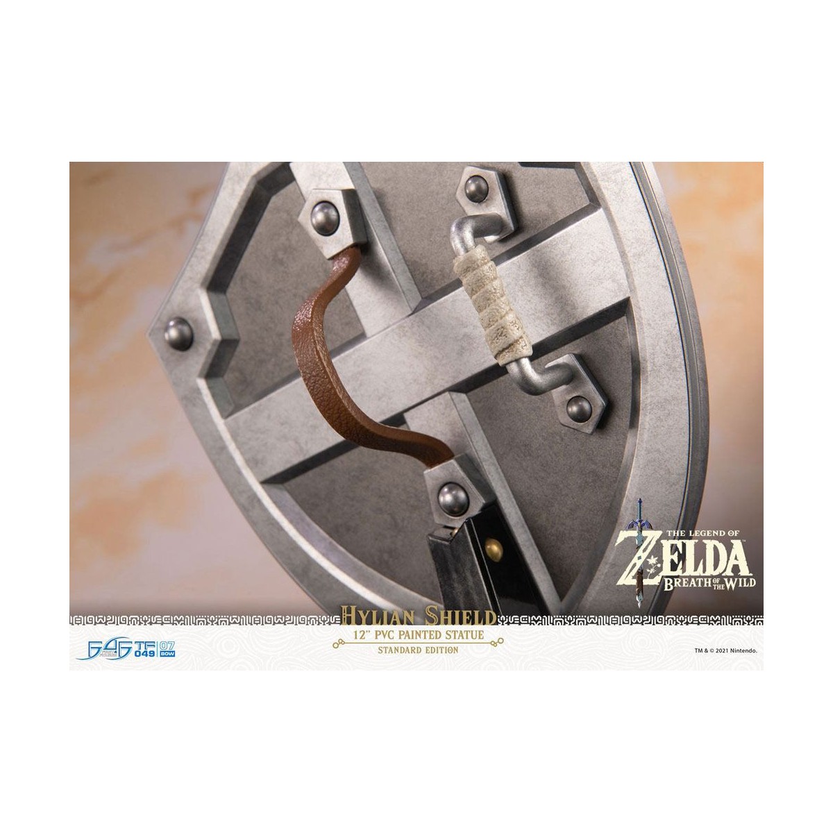 First 4 Figures - Zelda - Hylian Shield Standard Edition - Breath of the Wild PVC-Statue
