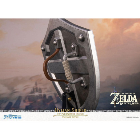 First 4 Figures - Zelda - Hylian Shield Standard Edition - Breath of the Wild PVC-Statue