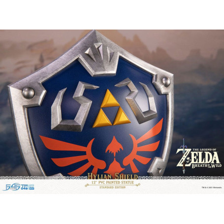 First 4 Figures - Zelda - Hylian Shield Standard Edition - Breath of the Wild PVC-Statue