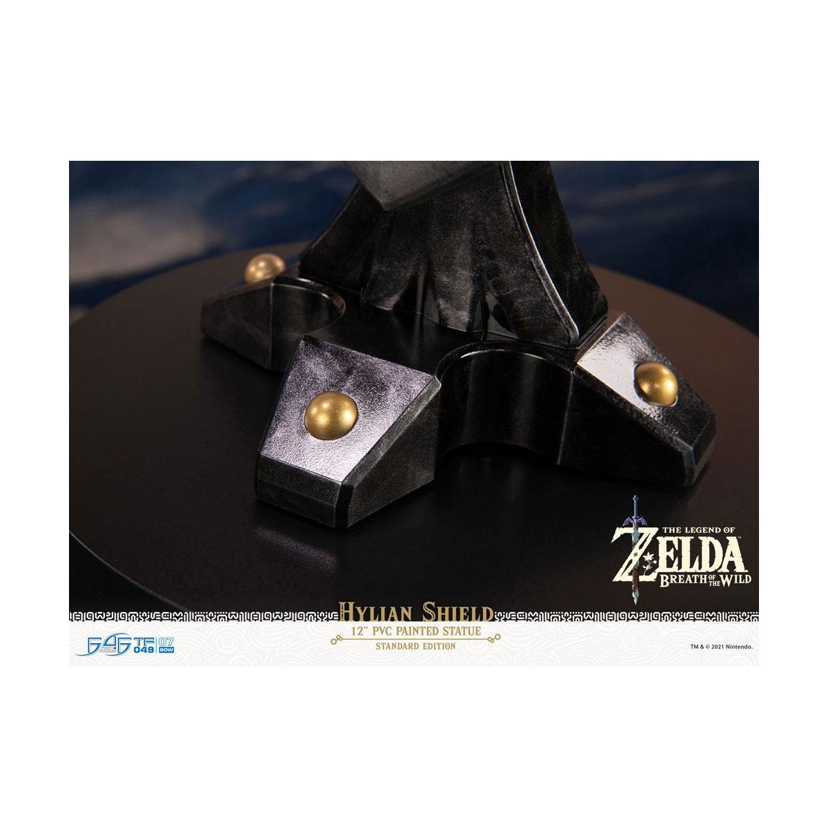 First 4 Figures - Zelda - Hylian Shield Standard Edition - Breath of the Wild PVC-Statue