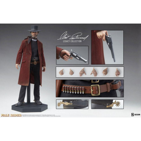Sideshow - The Preacher - Pale Rider, der einsame Reiter Actionfigur 1/6 - Clint Eastwood Legacy Collection