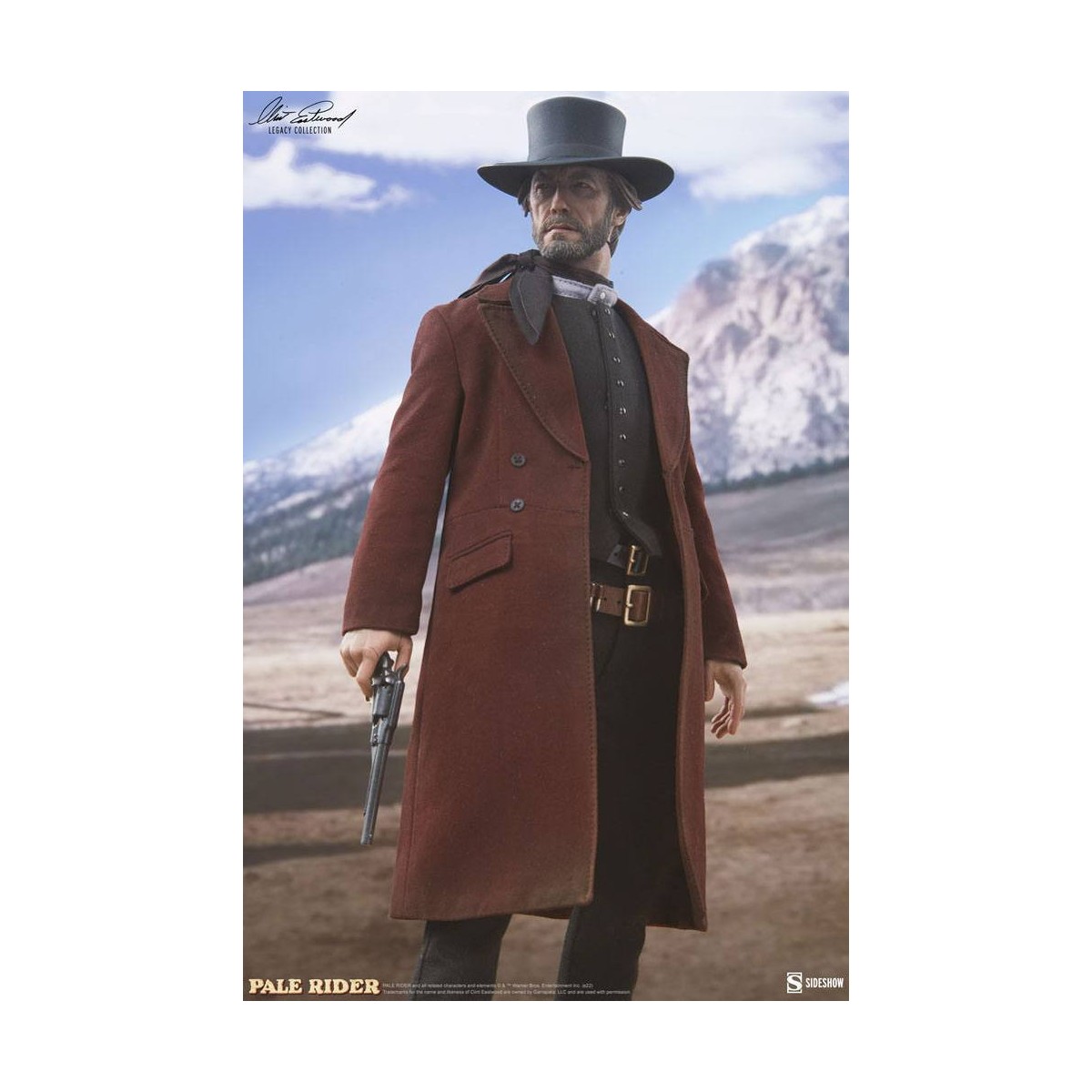 Sideshow - The Preacher - Pale Rider, der einsame Reiter Actionfigur 1/6 - Clint Eastwood Legacy Collection