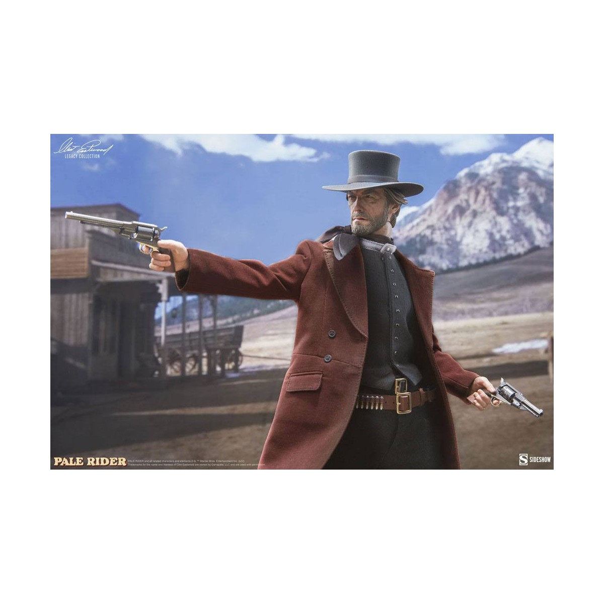 Sideshow - The Preacher - Pale Rider, der einsame Reiter Actionfigur 1/6 - Clint Eastwood Legacy Collection