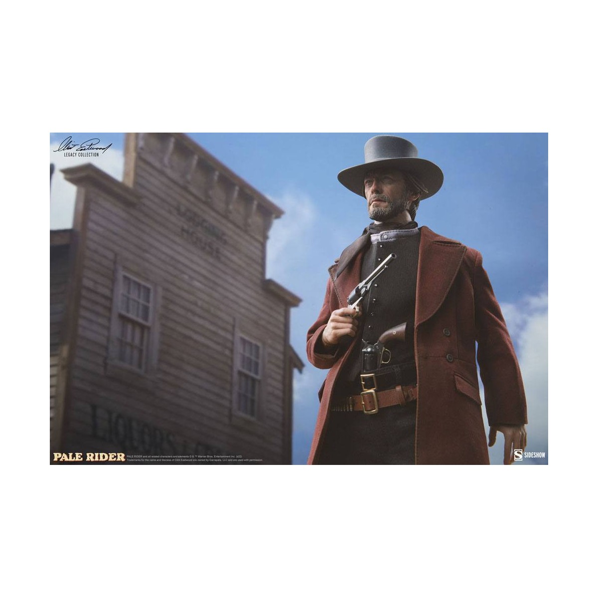 Sideshow - The Preacher - Pale Rider, der einsame Reiter Actionfigur 1/6 - Clint Eastwood Legacy Collection