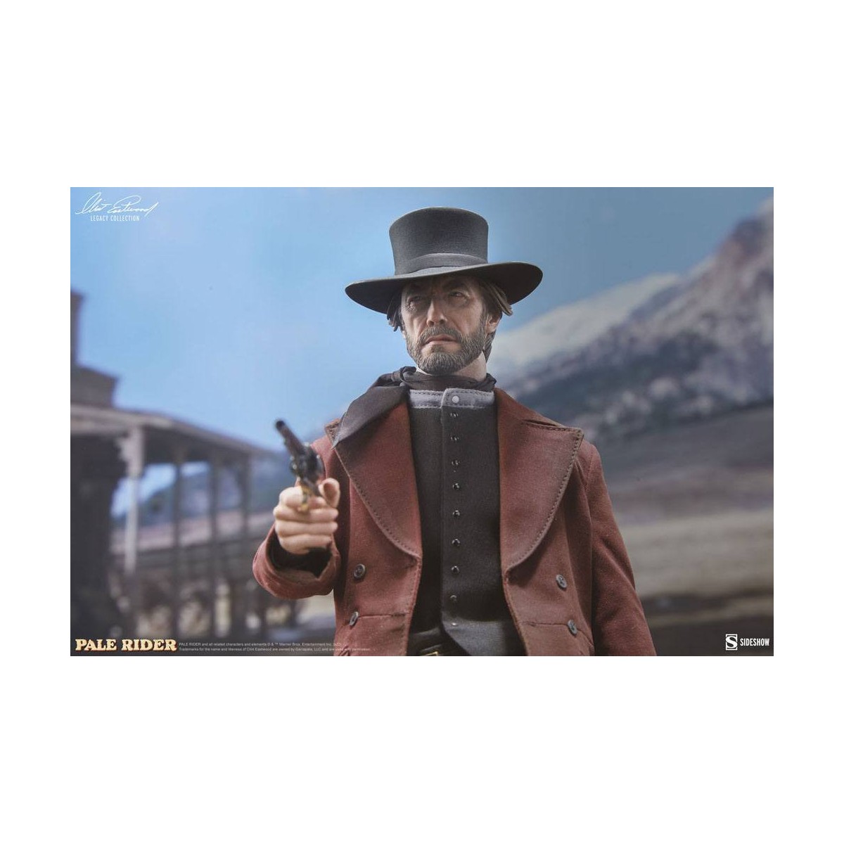 Sideshow - The Preacher - Pale Rider, der einsame Reiter Actionfigur 1/6 - Clint Eastwood Legacy Collection