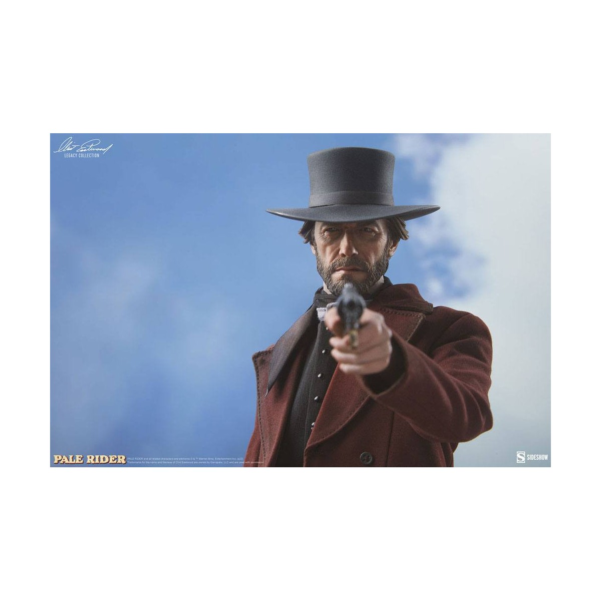 Sideshow - The Preacher - Pale Rider, der einsame Reiter Actionfigur 1/6 - Clint Eastwood Legacy Collection