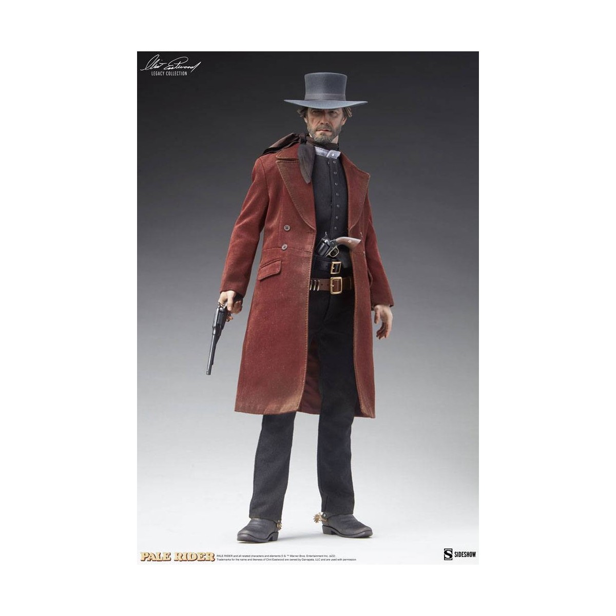 Sideshow - The Preacher - Pale Rider, der einsame Reiter Actionfigur 1/6 - Clint Eastwood Legacy Collection