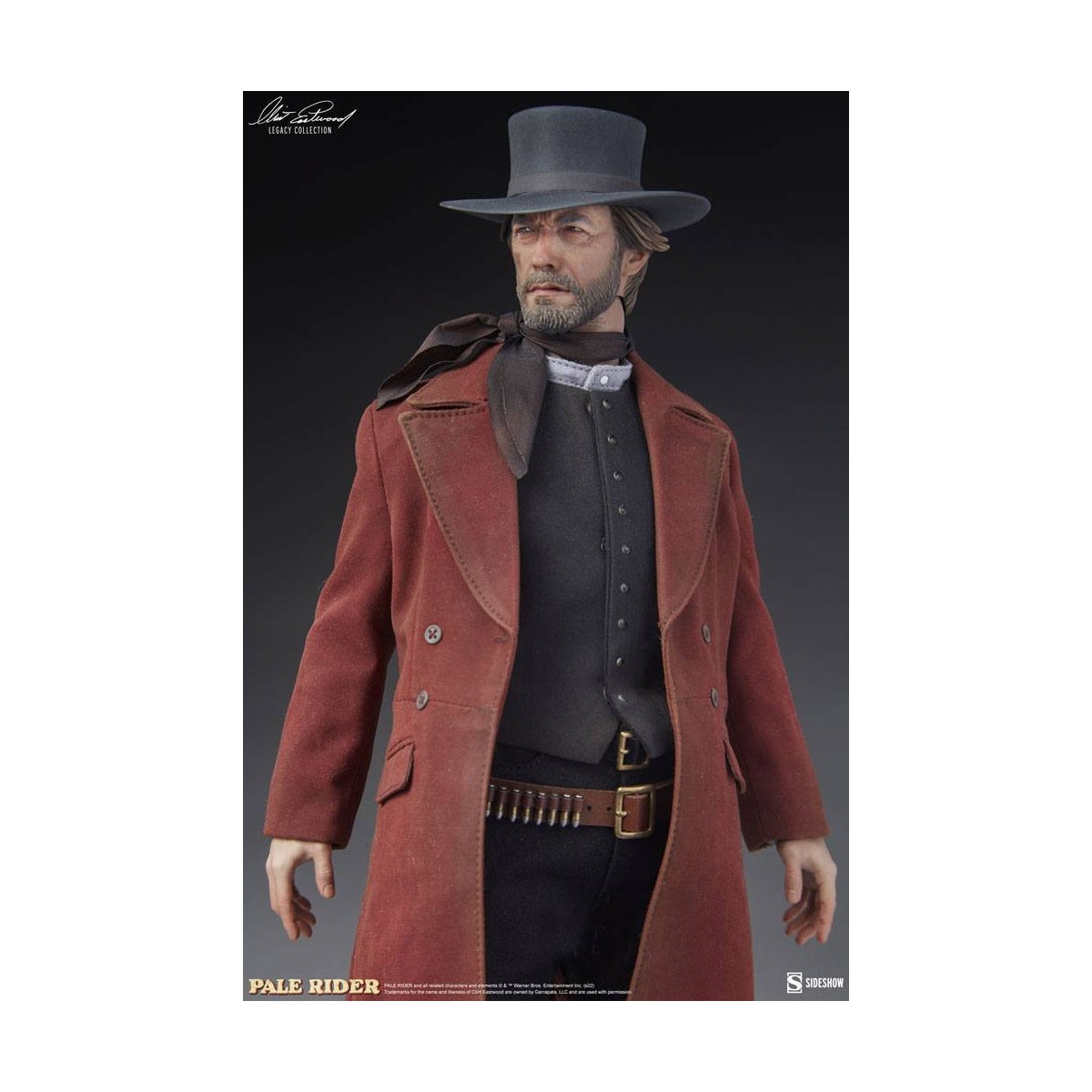 Sideshow - The Preacher - Pale Rider, der einsame Reiter Actionfigur 1/6 - Clint Eastwood Legacy Collection