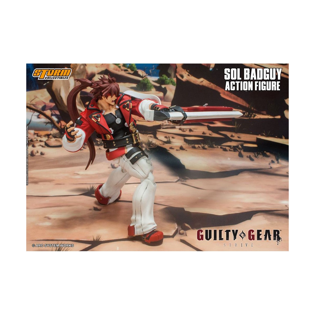 Storm Collectibles - Sol Badguy - Guilty Gear 1/12