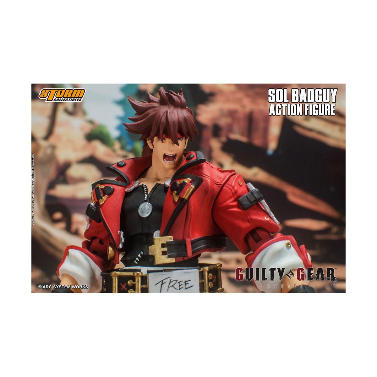 Storm Collectibles - Sol Badguy - Guilty Gear 1/12
