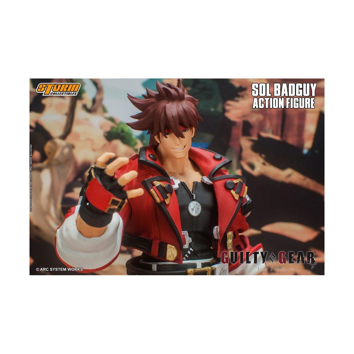 Storm Collectibles - Sol Badguy - Guilty Gear 1/12