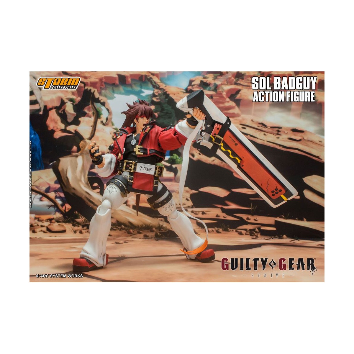 Storm Collectibles - Sol Badguy - Guilty Gear 1/12