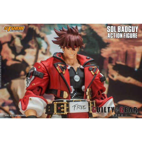 Storm Collectibles - Sol Badguy - Guilty Gear 1/12
