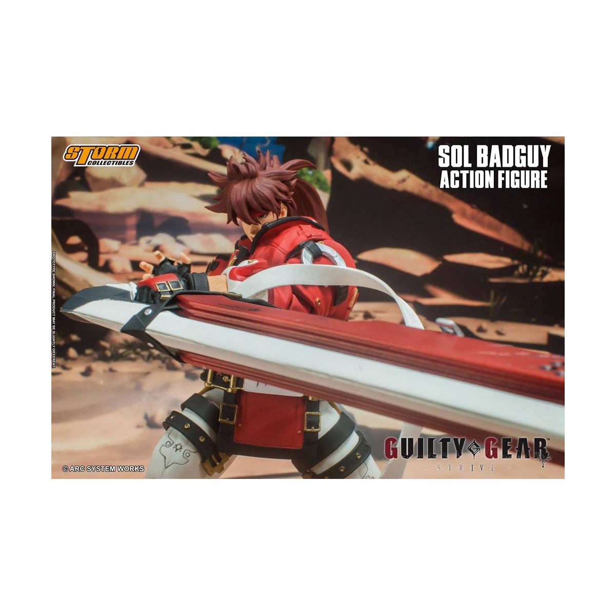 Storm Collectibles - Sol Badguy - Guilty Gear 1/12