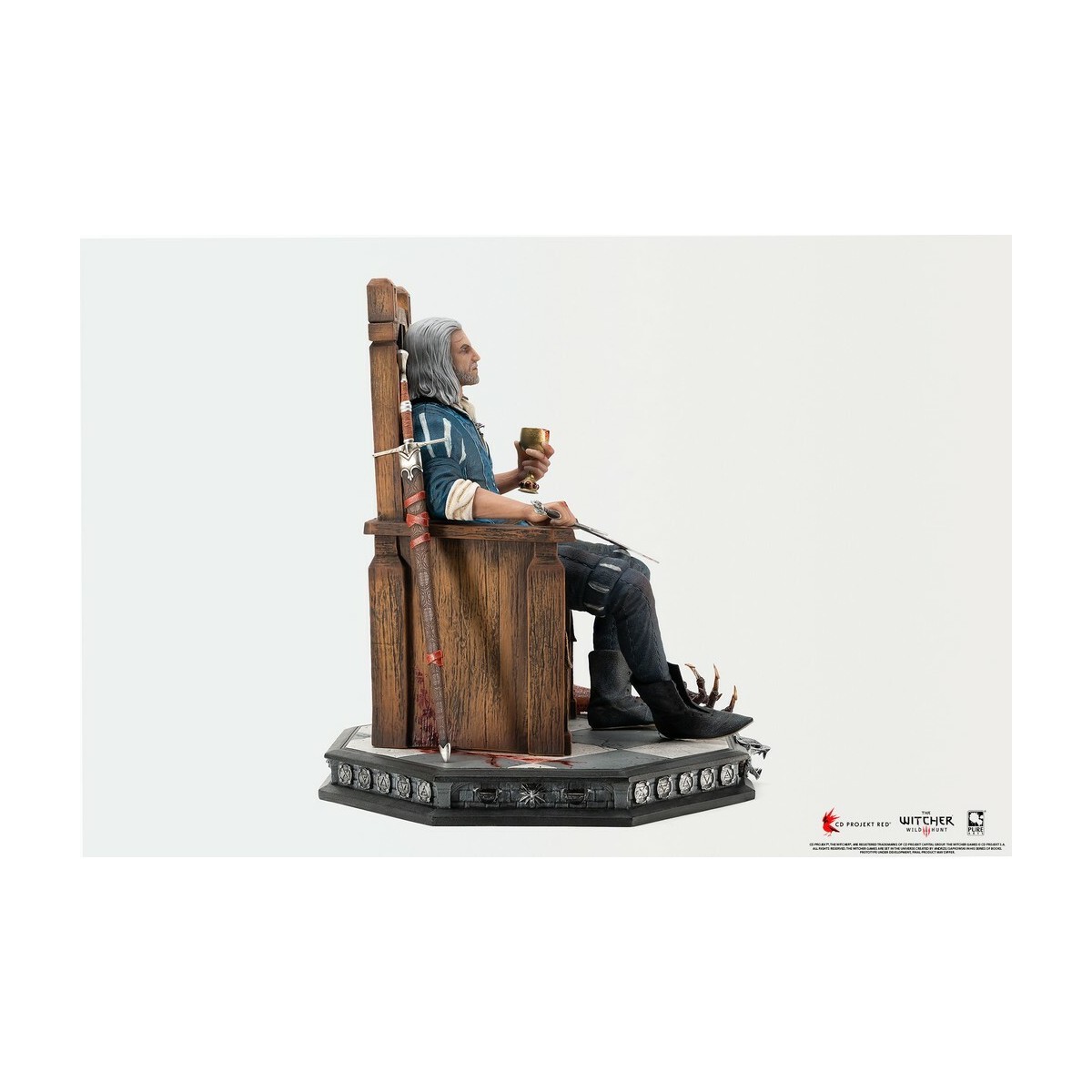 Pure Arts - The Witcher 3: Wild Hunt Geralt 1/6 Scale Statue.