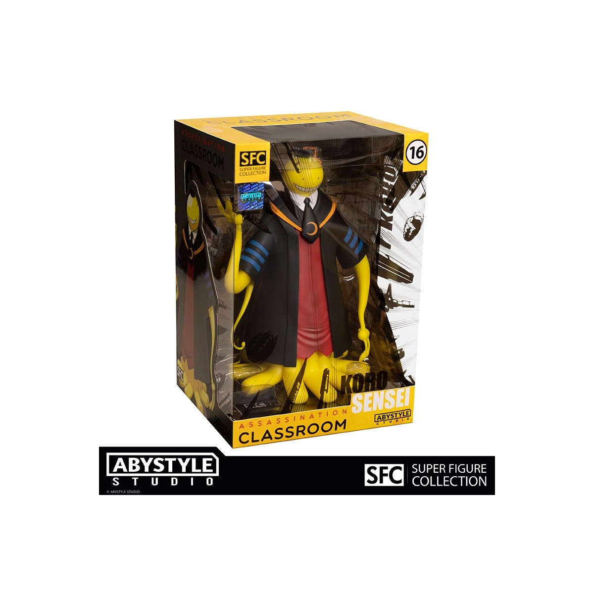 Abysse Corp - ASSASSINATION CLASSROOM - Figurine Koro Sensei - Super Figure Collection