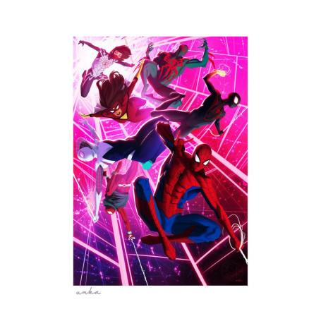 Marvel Druck - Art Print Heroes of the Spider-Verse - 46 x 61 cm - ungerahmt