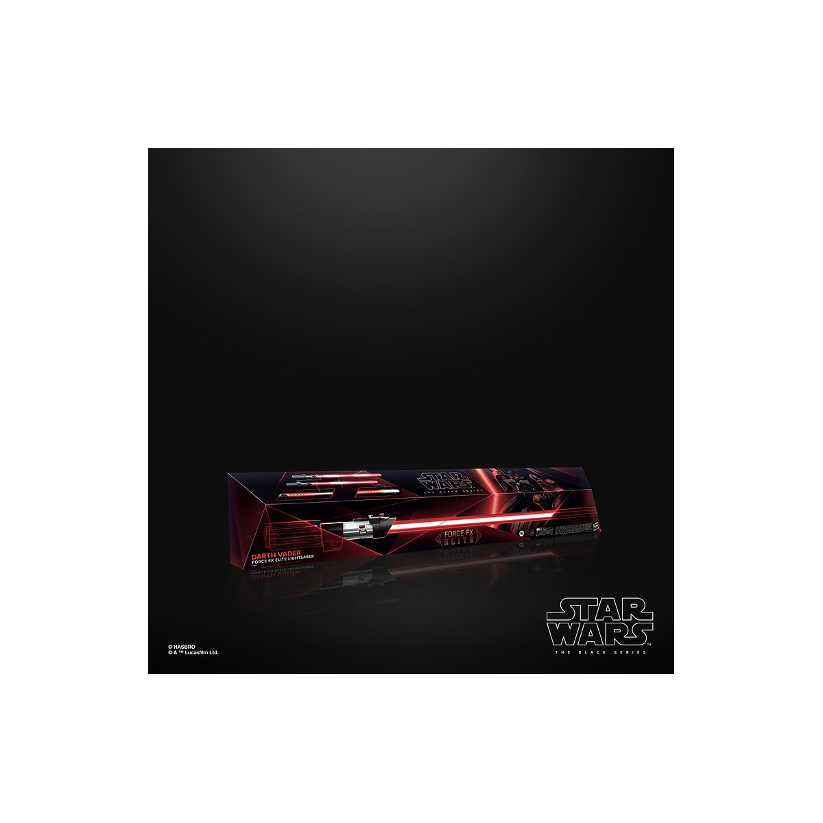 Hasbro - Darth Vader Force Fx Lightsaber Laserschwert - Black Serie Replica Elite