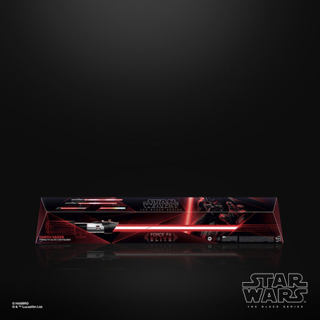 Hasbro - Darth Vader Force Fx Lightsaber Laserschwert - Black Serie Replica Elite