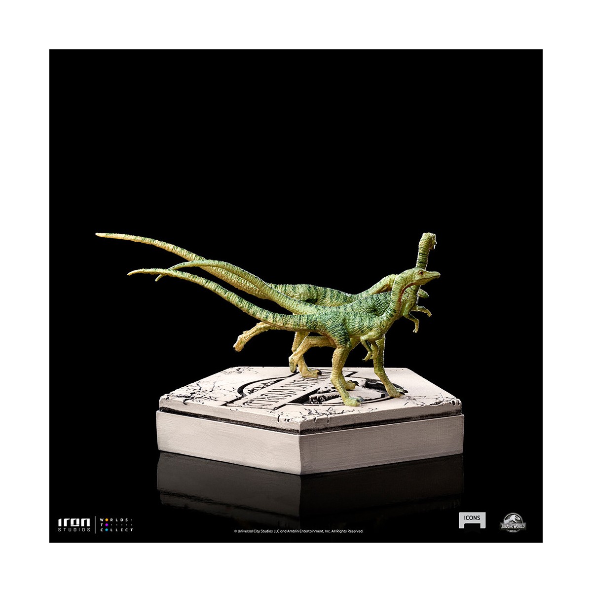 Iron Studios - Compsognathus - Jurassic World Icons