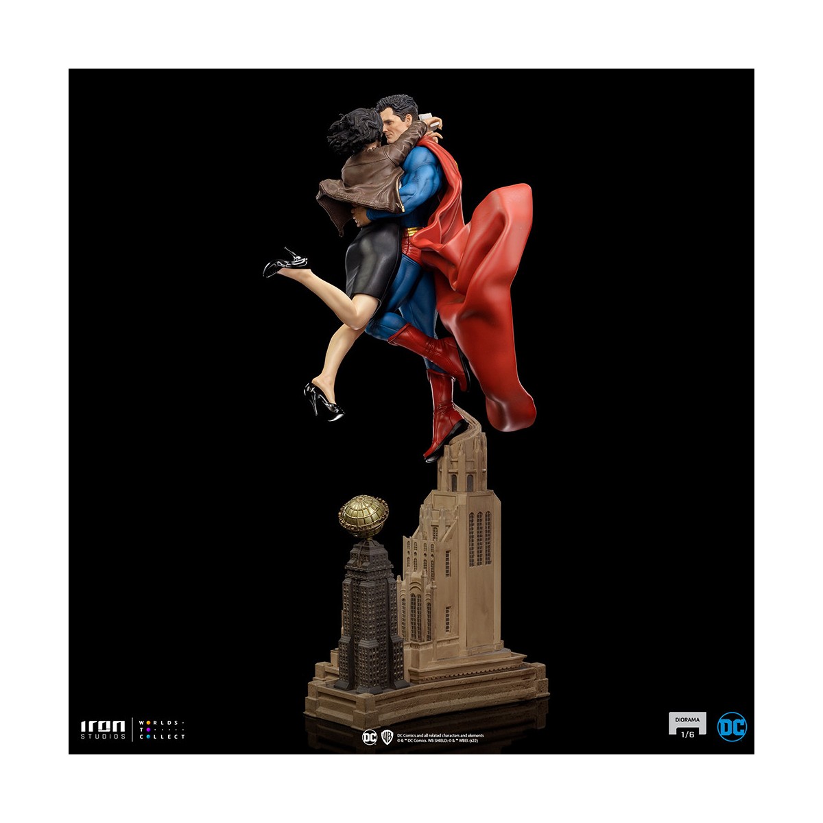 Iron Studios - Superman und Loic Lane Diorama 1/6