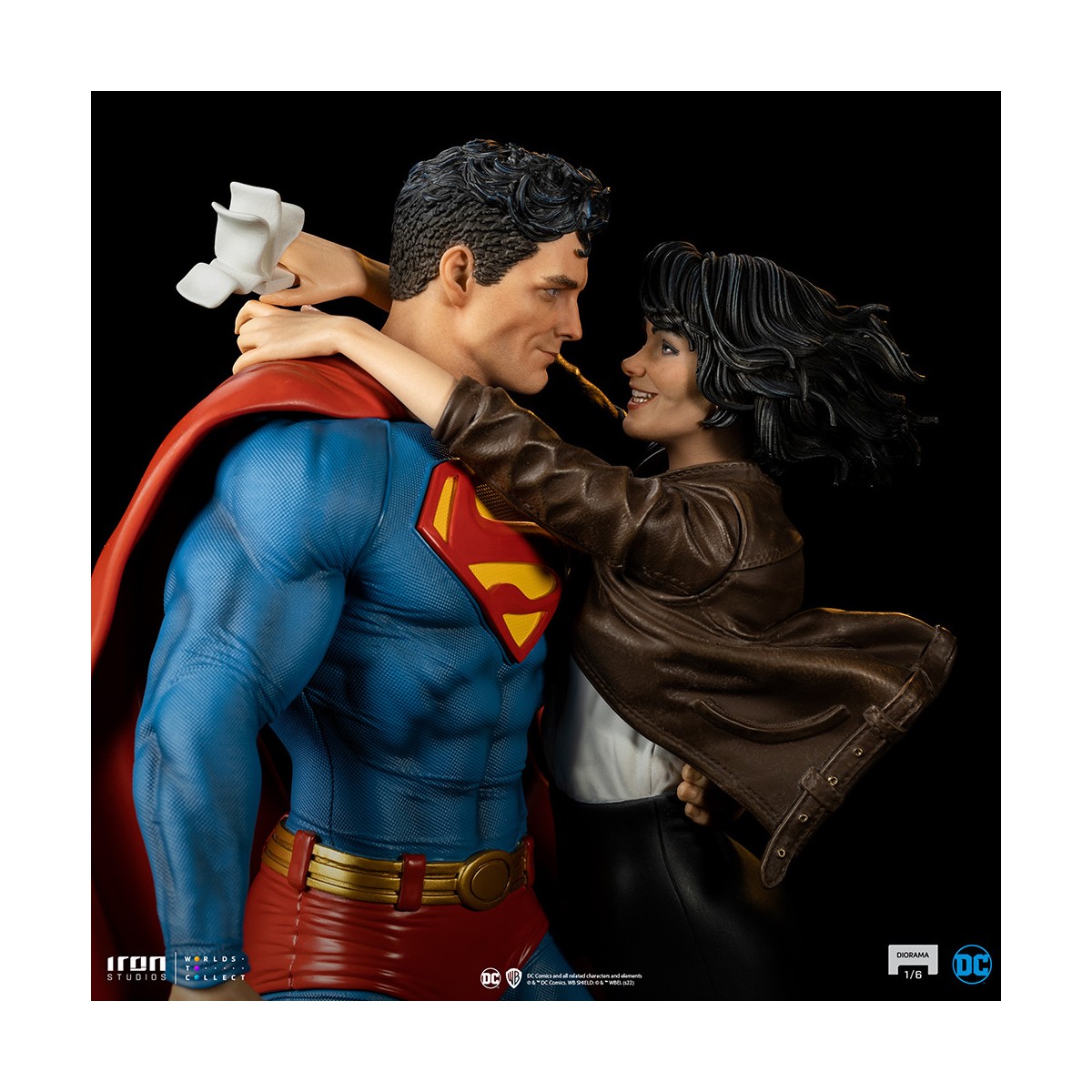 Iron Studios - Superman und Loic Lane Diorama 1/6
