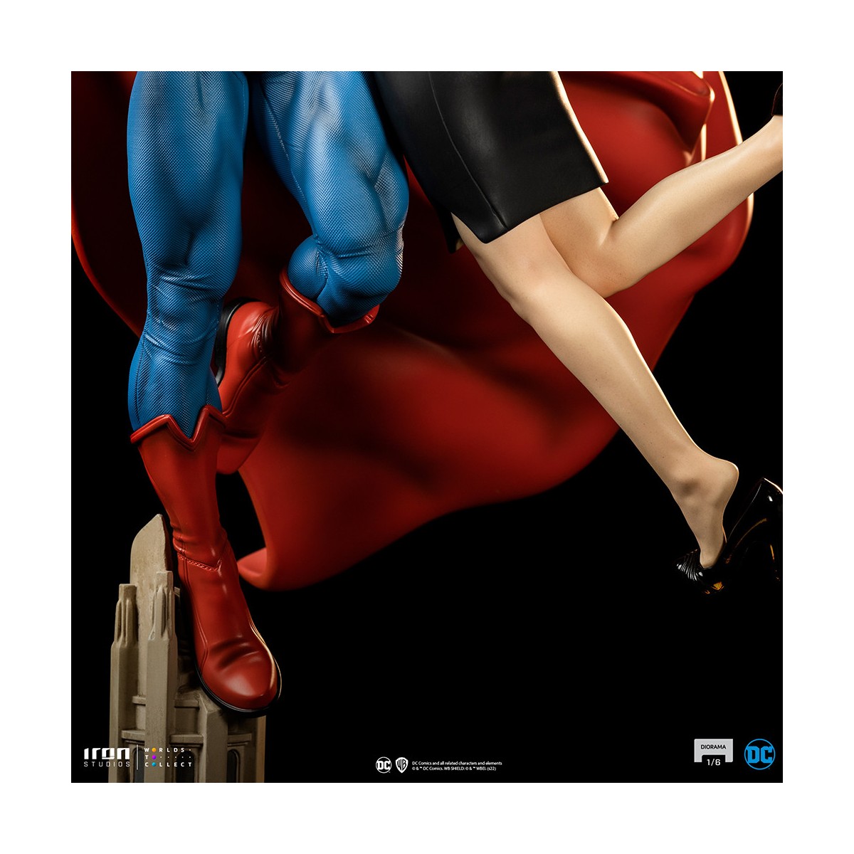 Iron Studios - Superman und Loic Lane Diorama 1/6