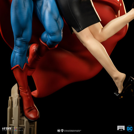 Iron Studios - Superman und Loic Lane Diorama 1/6