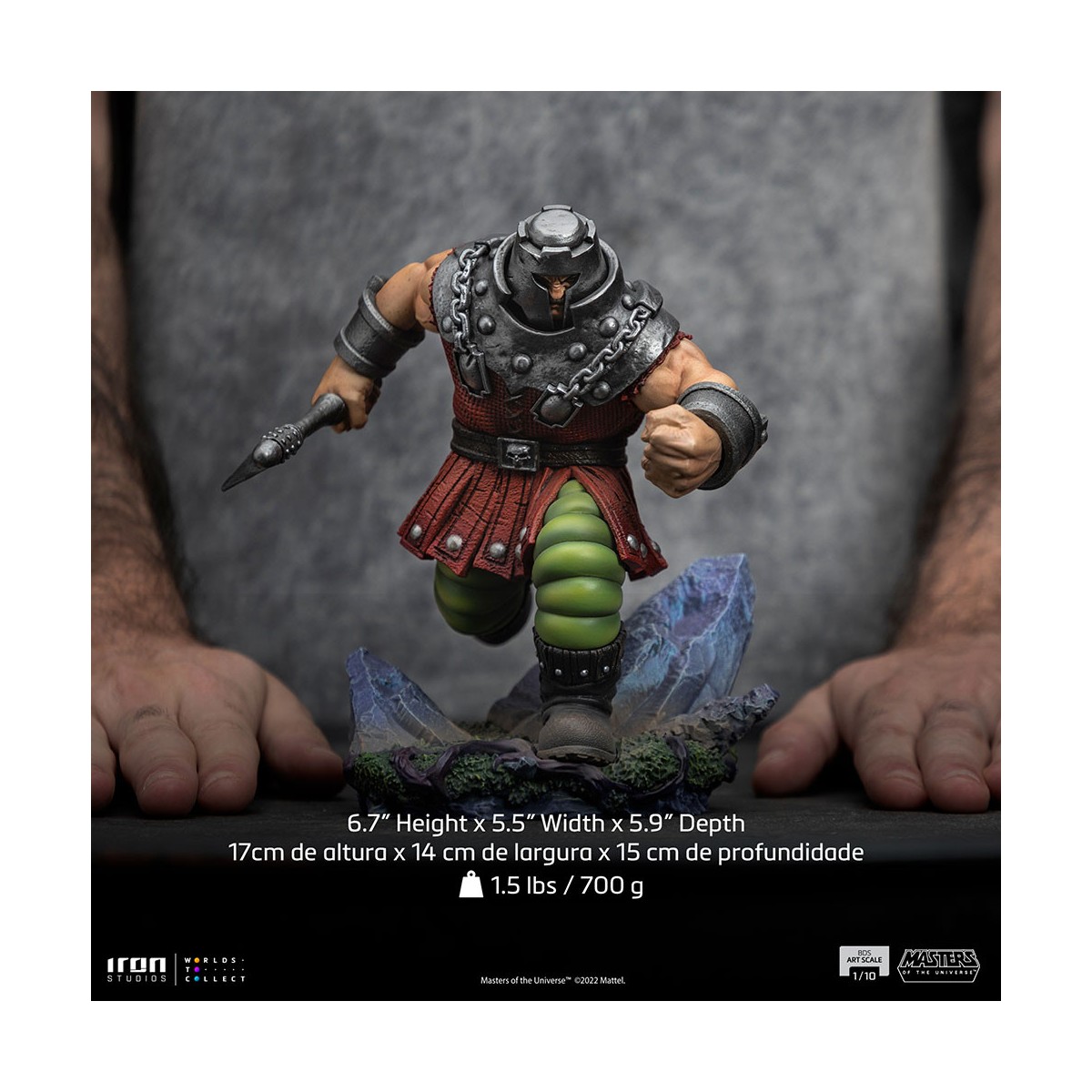 Iron Studios - BDS Art Scale 1/10 - Ram-Man - Belios - Die Meister des Universums