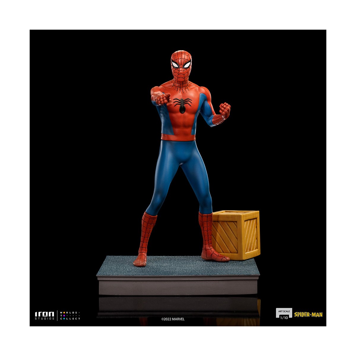 Iron Studios - Spider-Man 60s Animated Serie BDS Scale 1/10