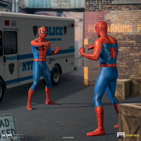 Iron Studios - Spider-Man 60s Animated Serie BDS Scale 1/10