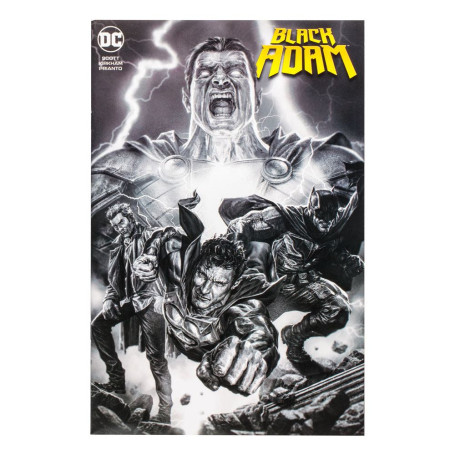 Mc Farlane DC Direct - Page Punchers - Black Adam Batman Art Variant - Gold Label SDCC 2022
