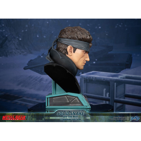 Metal Gear Solid - Buste Solid Snake Life Size - First 4 Figures