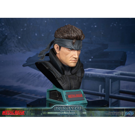 Metal Gear Solid - Buste Solid Snake Life Size - First 4 Figures