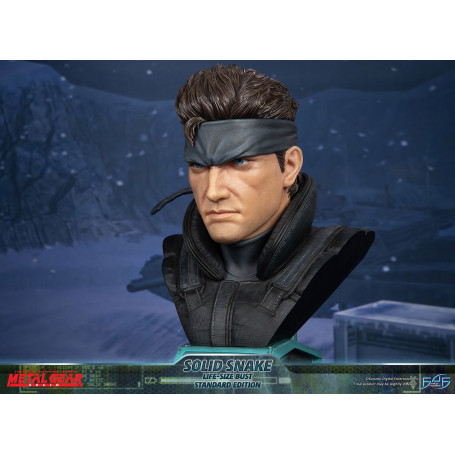 Metal Gear Solid - Buste Solid Snake Life Size - First 4 Figures