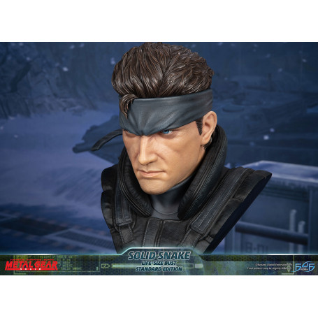 Metal Gear Solid - Buste Solid Snake Life Size - First 4 Figures