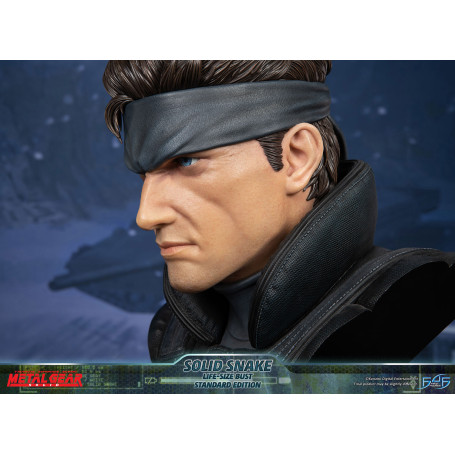 Metal Gear Solid - Buste Solid Snake Life Size - First 4 Figures