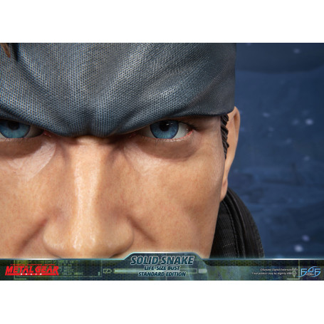 Metal Gear Solid - Buste Solid Snake Life Size - First 4 Figures